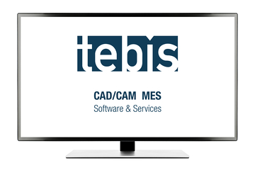 Auf dem Bild ist das Logo der Firma itebis zu sehen, die CAD/CAM- und MES-Software sowie Dienstleistungen anbietet.