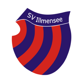 Auf dem Bild ist das Wappen des SV Illmensee zu sehen.